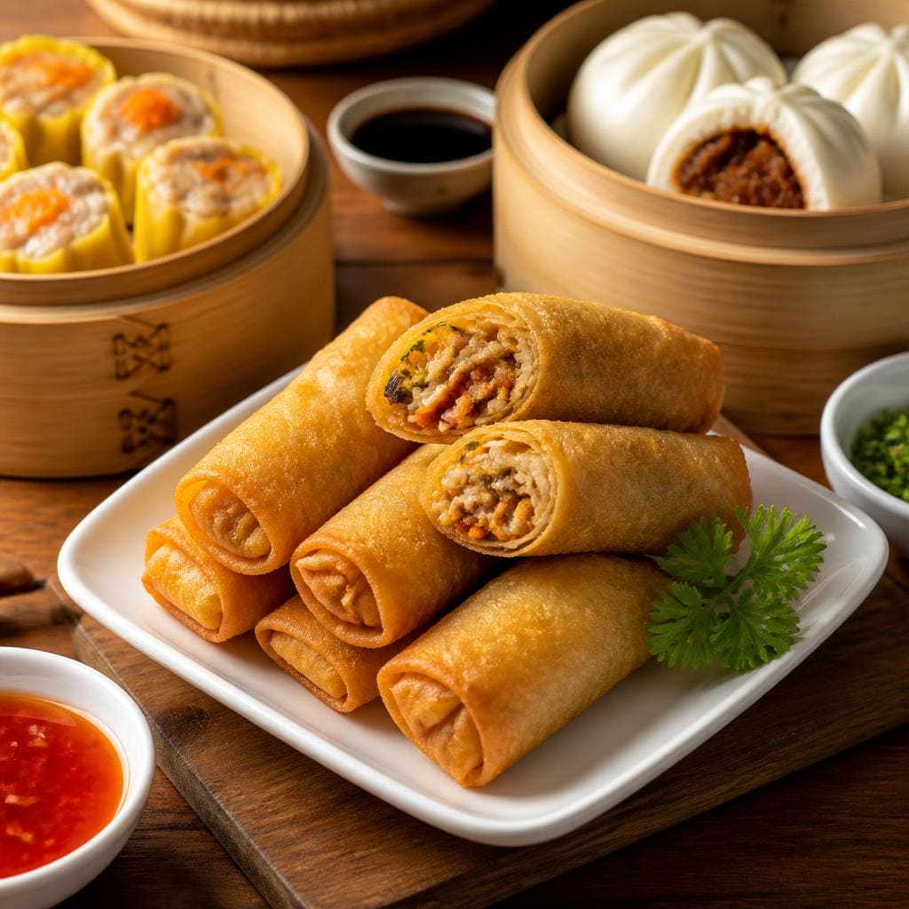 Dimsum Lumpia dari Bakso Lapangan Tembak Senayan